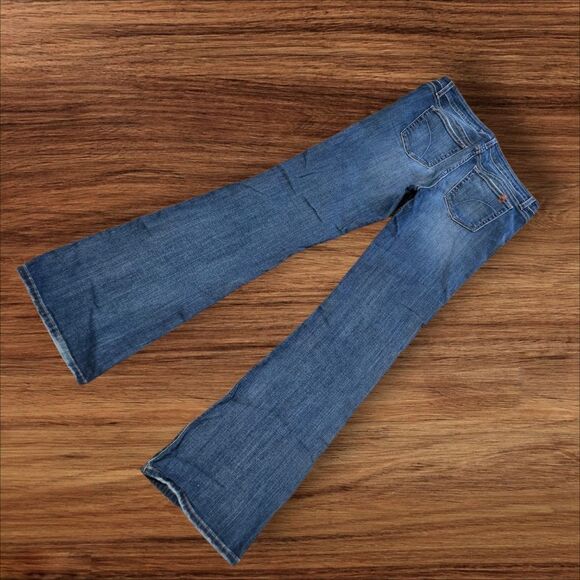 Joe's Jeans Flare Denim Stretch Long Length Plus Size Jeans - Picture 3 of 6